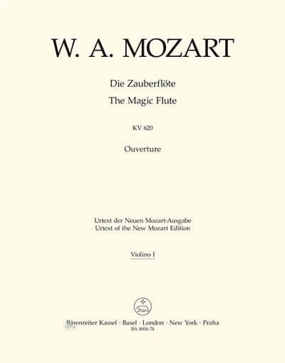 W.A. Mozart: Die Zauberflöte KV 620, Sinfo (Vl1)
