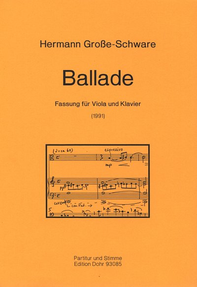 H. Große-Schware: Ballade (PaSt)