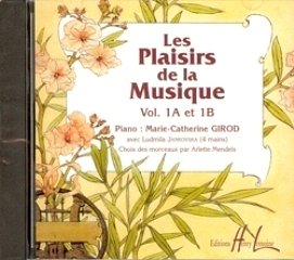 Les Plaisirs de la musique Vol.1A et 1B, Klav (CD)