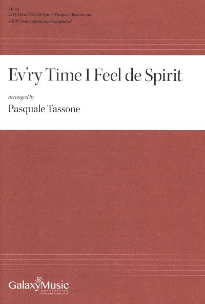 (Traditional): Ev’ry Time I Feel de Spirit