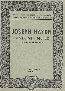 J. Haydn: Symphonie Nr. 20 Hob. I:20 