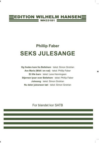 P. Faber: Seks Julesange