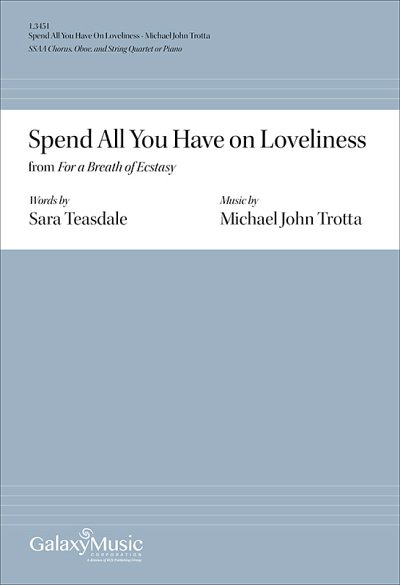M.J. Trotta: Spend All You Have On Loveliness