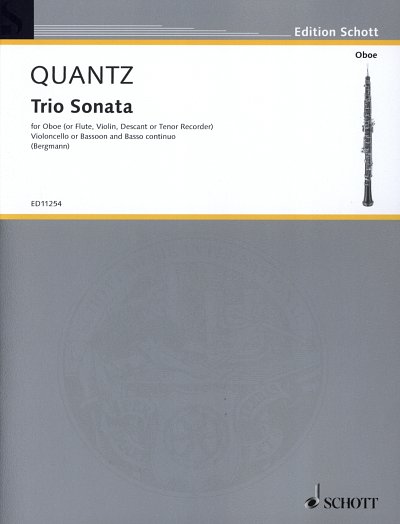J.J. Quantz: Trio Sonata G-Dur  (Pa+St)