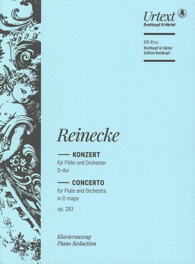 C. Reinecke: Konzert D-Dur op. 283, FlKlav (KA+St)