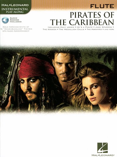 K. Badelt: Pirates Of The Caribbean, Fl (+Audionline)