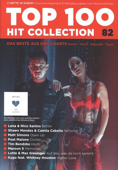 U. Bye: Top 100 Hit Collection 82, Key/Klav (SBPVG)