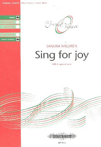 Milliken Sandra: Sing For Joy Choral Vivace