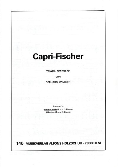 Winkler Gerhard: Capri Fischer