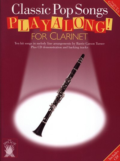 Classic Pop Songs Playalong For Clarinet, Klar (+CD)