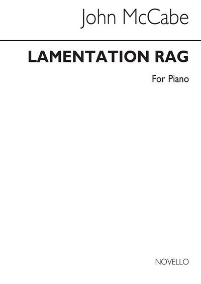 J. McCabe: Lamentation Rag for Piano, Klav
