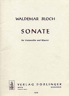 W. Bloch: Sonate