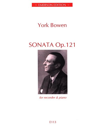 Sonata For Recorder And Piano Op.121, BlfKlav (Bu)