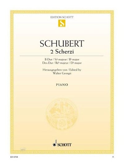 F. Schubert: 2 Scherzi , Klav