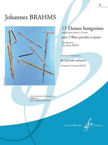 J. Brahms: 13 Danses Hongroises Cahier 1