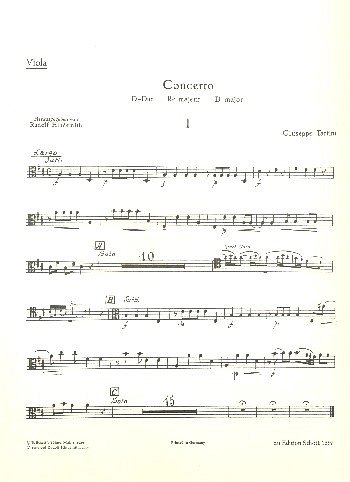 T. Giuseppe: Concerto D-Dur  (Vla)