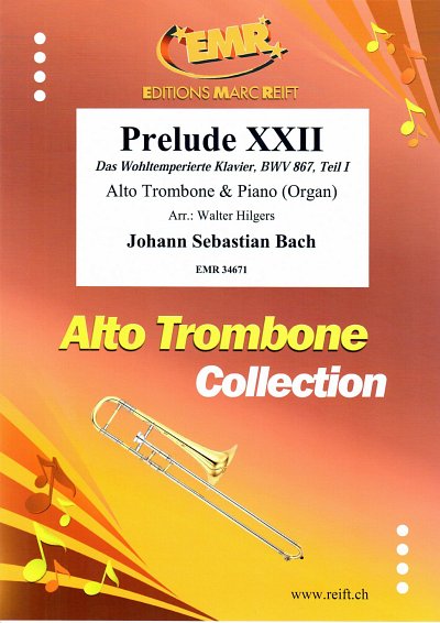 J.S. Bach: Prelude XXII, AltposKlav/O