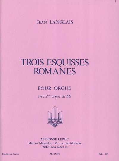 J. Langlais: 3 Esquisses Romanes, Org