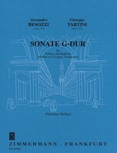 Besozzi Alessandro / Tartini Giuseppe: Sonate G-Dur