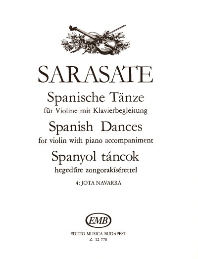 P. de Sarasate: Spanische Tänze 4, VlKlav (KlavpaSt)