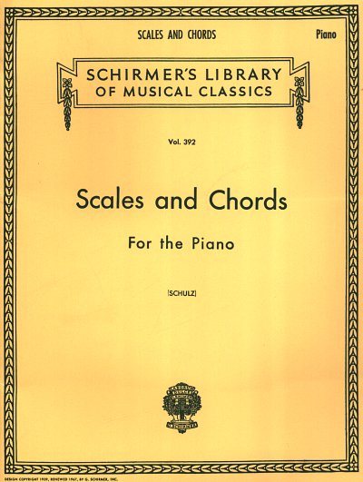 F. Schulz: Scales and Chords, Klav