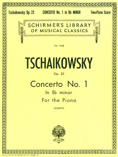 P.I. Tschaikowsky: Concerto No. 1 in B-flat m, Klav4m (Sppa)