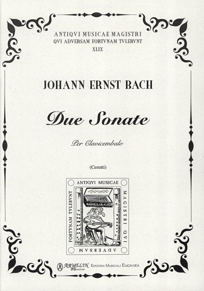 J.E. Bach: Due Sonate Per Clavicembalo, Cemb (Bu)