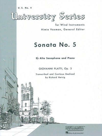 G.B. Platti: Sonata No. 5, ASaxKlav (Bu)