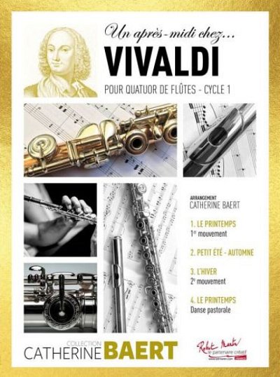 C. Baert: Un apres-midi chez Vivaldi, 4Fl (Pa+St)