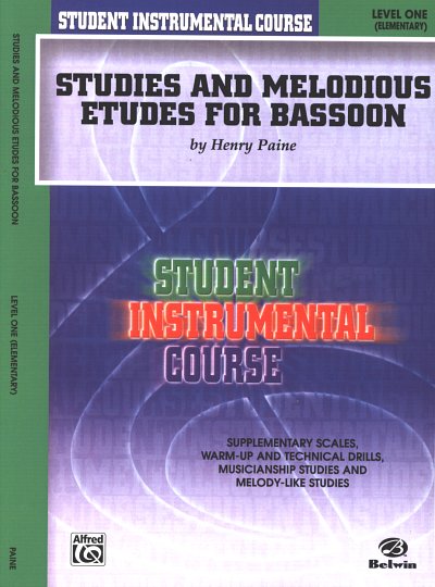 H. Paine: Studies and Melodious Etudes 1, Fag