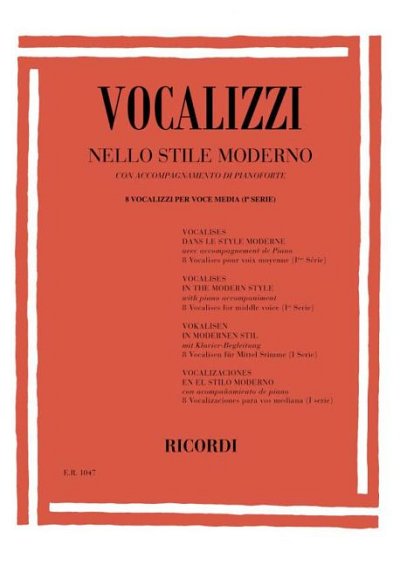 Vocalizzi Nello Stile Moderno. I Serie, Ges (Part.)