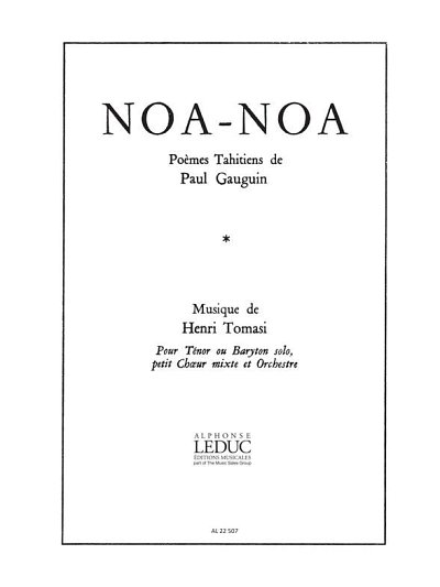 H. Tomasi: Noa-Noa, GchKlav (Part.)
