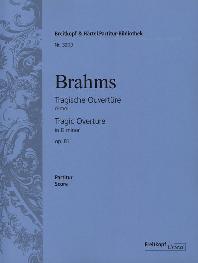 J. Brahms: Tragische Ouvertüre d-Moll op. 81, Sinfo (Part)