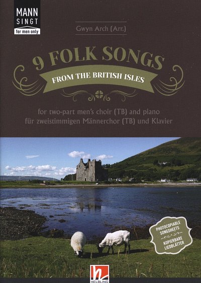 9 Folksongs From The British Isles, Mch2Klav (Klavpa)