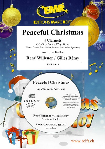 R. Willener: Peaceful Christmas, 4Klar (+CD)