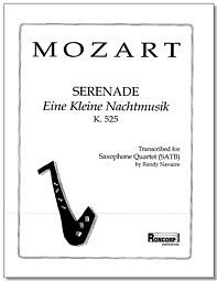 W.A. Mozart: Eine Kleine Nachtmusik, 4Sax