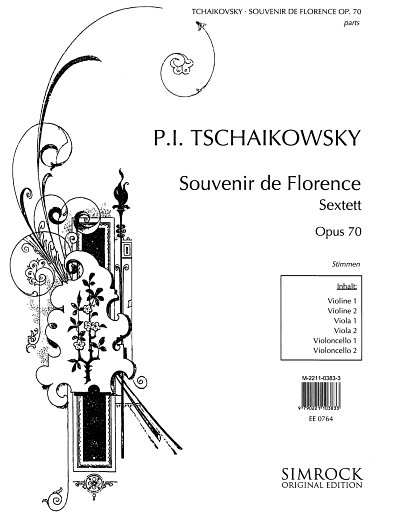 P.I. Tschaikowsky: Streichsextett op. 7, 2Vl2Vle2Vc (Stsatz)