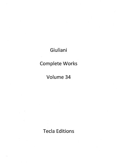 M. Giuliani: Complete Works 34