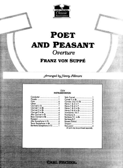 F. v. Suppé: Poet and Peasant (Overture), Blaso (Part.)