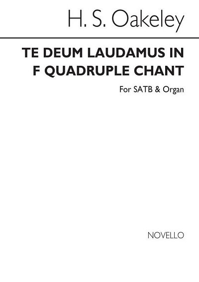 Te Deum Laudamus In F (Quadruple Chant), GchOrg (Chpa)