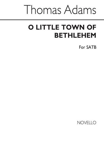 T. Adams: O Little Town Of Bethlehem, GchKlav (Chpa)