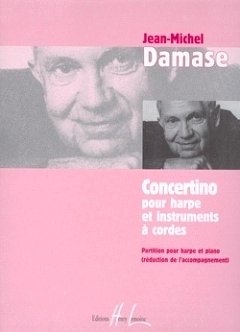 J.-M. Damase: Concertino pour harpe, HrfKlav (KA)