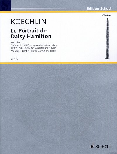 C. Koechlin: Le Portrait de Daisy Hamilton op. 140 , KlarKlv