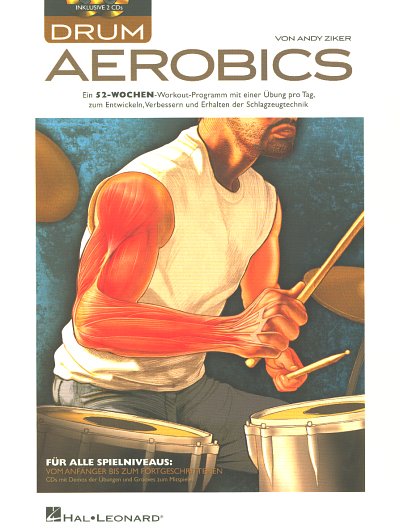 A. Ziker: Drum Aerobics, Schlagz (+CD)