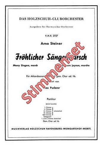 Steiner A.: Froehlicher Saengermarsch