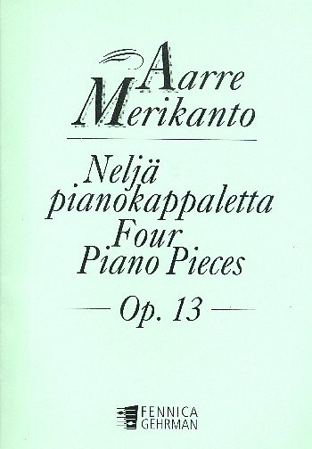 Four Piano Pieces op. 13, Klav