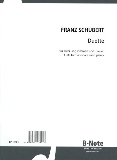 AQ: F. Schubert: Duette, 2GesKlav (Klavpa) (B-Ware)