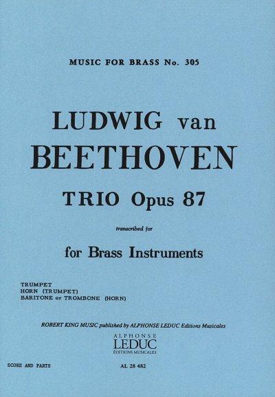 L. v. Beethoven: Trio op. 87, TrpHrnPos (Pa+St)