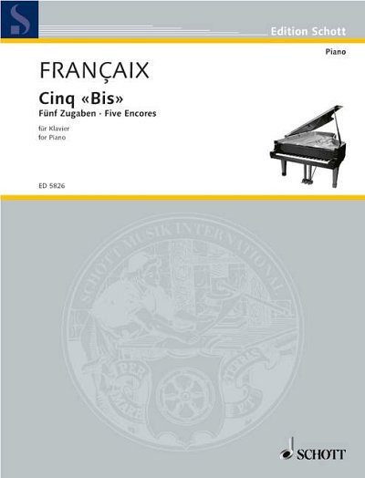 DL: J. Françaix: Fünf Zugaben, Klav