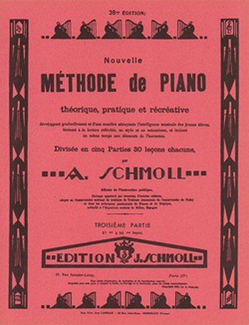 Méthode de piano Vol.3, Klav